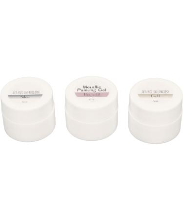 Nail Art Wire Drawing Gel 3 Colors Line Pulling Metallic Painted Nail Gel Polish for Nail Salon - Buy Online on GoSupps.com