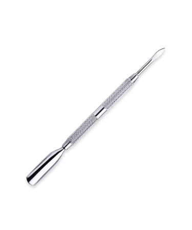 1Pcs Double-Ended Stainless Steel Cuticle Pusher Dead Skin Push Remover For Pedicure Manicure Nail Art Care Tool 46206-3