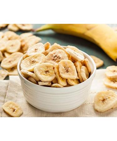 Organic Banana Chips 5 Pounds - Sweetened, Unsulfured, Non-GMO, Kosher, Vegan - Bulk 1 Pack - Buy Online on GoSupps.com