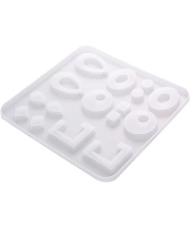 Lurrose 3 Pcs Ornaments Mold Sphere Epoxy Mold Resin Mold Resin Sphere Mold White Accessories Irregular - Buy Online on GoSupps.com