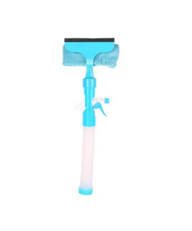 Glass Wiper - Double-Sided Window Scraper Cleaner Glass Cleaner Wiper Windshield Cleaner Brush for Window Shower Floor Car Home/Office Glass