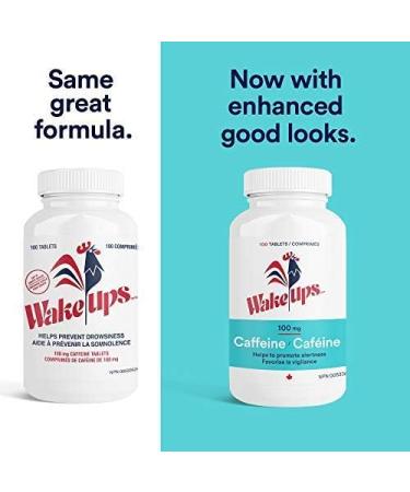 Wake-Ups 100mg Caffeine Tablets (Pack of 3) - Buy Online on GoSupps.com