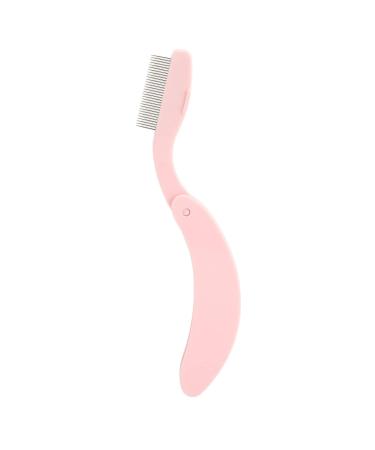 Buy Stainless Steel Eyebrow Brush | Ergonomic Lash & Brow Makeup Applicator | Portable Travel Design - Buy Online on GoSupps.com