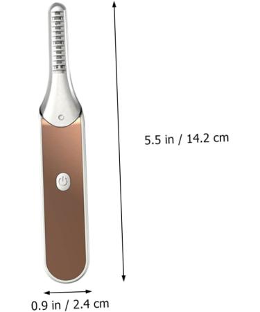 Didiseaon Eyelash Curler Make up Kit Eye Beaity Makeup Tools Eyelashes Curling Tool Eyelash Mascara Tool Face Tools Mini Eyelash Curly Comb Beauty Tools Miss Abs Heating White - Buy Online on GoSupps.com