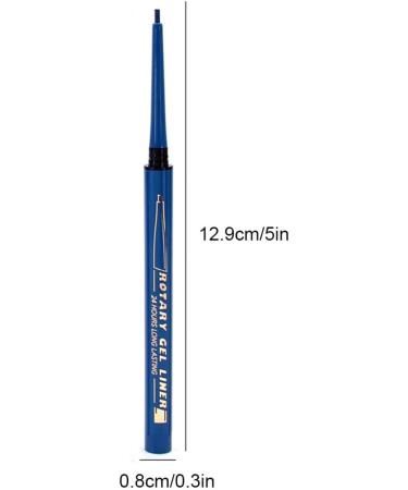miduoidn Eyeliner Pens Waterproof Rotatable Quick-dry Eye Liner Pencils Smudge-proof Beauty Make Up Cosmetics for Professional Blue - Buy Online on GoSupps.com