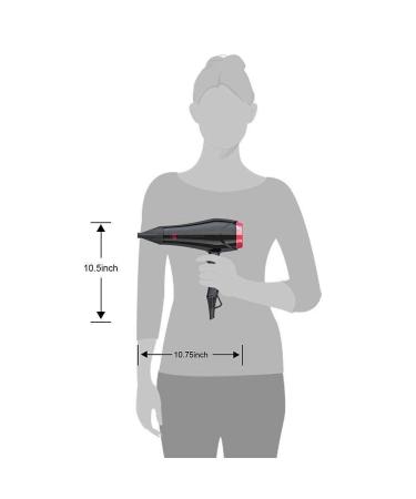 Jinri Professional Salon Hair Dryer with Negative Ion Technology | 2 Speed, 3 Heat Settings | AC Motor | ETL Certified - Buy Online on GoSupps.com