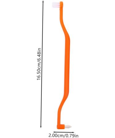 Gatuida Braces Double-Headed Toothbrush Cleaning Tool - 4 Piece Set for Professional Dental Care & Travel | Perfect Household Toothbrush Supplies - Buy Online on GoSupps.com