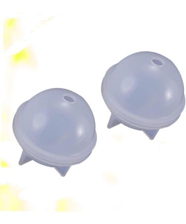 4 Pcs Silicone Sphere DIY Jewelry Casting Molds Mini Glasses for Dolls Jewelry Bead Mold Sphere Resin Mold Candy Molds Silicone Resin Ball Casting Mold Spherical Crafts Whitex2pcs 5CMx2pcs - Buy Online on GoSupps.com