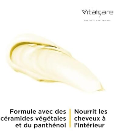 Vitalcare | Nutritive - Nourishing and Restructuring Hair Mask Treatment for Dry and Dull Hair with Vegetable Ceramides and Panthenol 4 x 500 ml - Buy Online on GoSupps.com