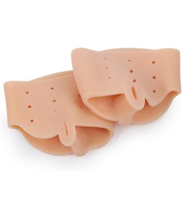 DEAVER Gel Toe Separators - Bunion Corrector & Toe Straightener for Forefoot Pain Relief - Silicone Bunion Splints - Toe Protection - One Pair - Buy Online on GoSupps.com