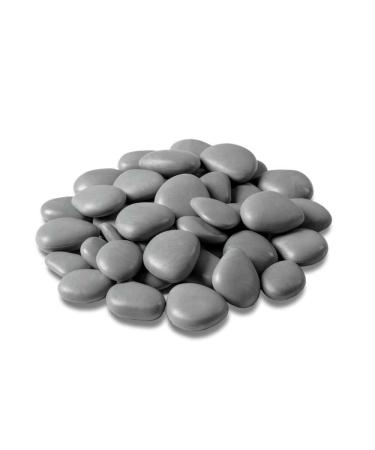 Kalapanta-decoration stones made of recycled plastic for vases painting aquariums garden ( 2-5 cm | about 75 pieces gray) made in Italy 2-5 cm |about 75 pieces gray - Buy Online on GoSupps.com