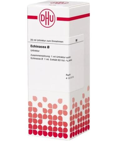 Dhu Echinacea Original Tincture - 20 ml | Premium Immune Support | International Shipping Available - Buy Online on GoSupps.com