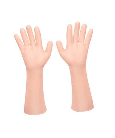 Housoutil 1pair Long Moisturizing Gloves Hand Care Gloves Womens Glives Dry Hand Gloves Round Ponytail Comb Hand Softening Gloves Lotion Dry Hand Moisturizing Gloves Miss Elastic Handle Sebs