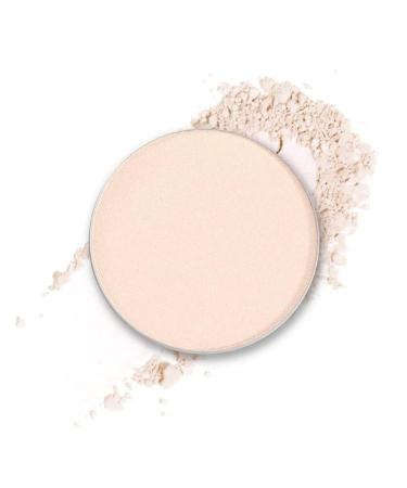 Besame Cosmetics Silver Screen Shimmer Refill  Pressed Translucent Setting Powder Travel Compact Refill Translucent Powder