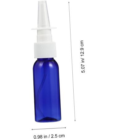 FRCOLOR 24 Pcs Round Shoulder Nasal Spray Bottles - Fine Mist Sprayer for Skincare - Travel Containers - Plastic Spray Bottles for Nasal Relief - Saline Spray Bottle - Small 12.5X2.5cm - Blue (Pack of 3) - Buy Online on GoSupps.com