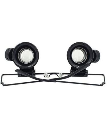 XENITE Glass with Light Double Glasses with LED Lights 20X Repair Tools Wearing an Enlarged Mirror 2X 4X 25x Lightweight Handheld Glass OfficeProducts Magnifier - Buy Online on GoSupps.com