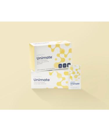 Unicity Yerba Mate Drink Unimate Natural Lemon Powder - 30 Stick Packs Non-Vegetarian Natural Sports Performance All Ages Great for Entrepreneurs & Athletes