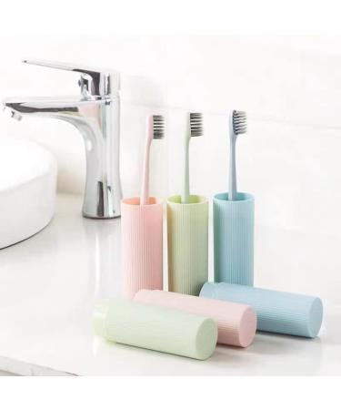 ZNREUHA Portable Travel Toothbrush Case Holder - 3 Pack for Slim Toiletry, Ideal for Holiday, Business, Camping - Buy Online on GoSupps.com