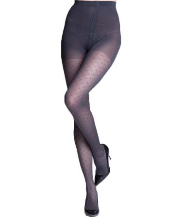 Sigvaris Women's 710 Closed Toe Pantyhose 20-30mmHg - Graphite - Large Short | International Shipping Available - Buy Online on GoSupps.com