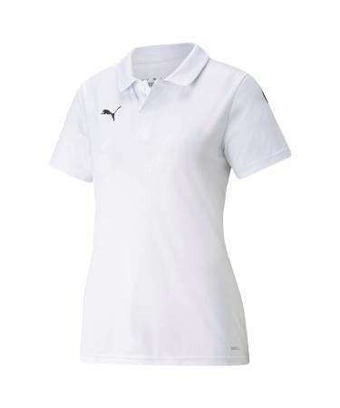 PUMA Women's Teamliga Sideline Polo W Shirt XL Puma White-puma Black