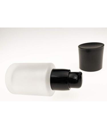 30 ml Refillable Frosted Glass Pump Bottle Perfect for Liquids Lotions & Travel | 2-Piece Set - Buy Online on GoSupps.com