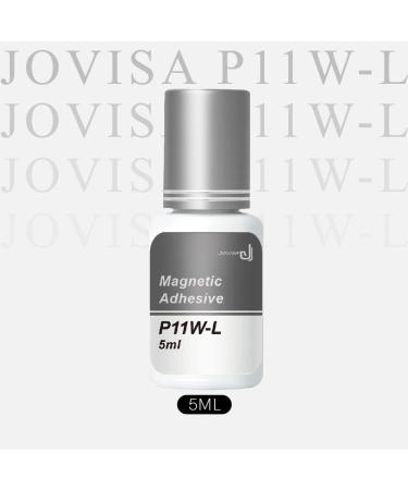 JOVISA P11W-L Eyelash Extension Glue - 1-2 Sec Drying 6-7 Weeks Retention Ideal for Professionals 5ml - Buy Online on GoSupps.com