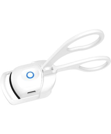 Heated Eyelash Curlers USB Charging Electric Eyelash Curler for Beauty Salon (White) - Buy Online on GoSupps.com