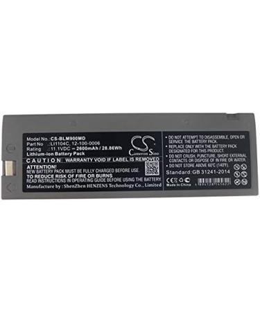 Buy Battery Replacement for Biolight 12-100-0006 LI1104C M8000A M9000 & More - International Shipping Available - Buy Online on GoSupps.com