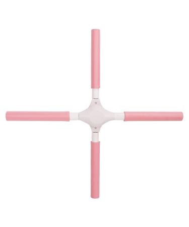 Vvhuda Yoga-stick stretching tool humpback correction sticks retractable back posture correction stick yoga practice stick pink small poison