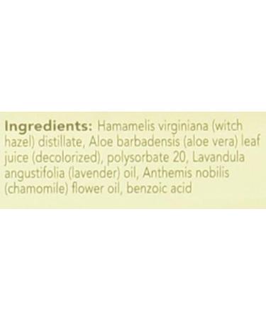 Witch Hazel Toner with Lavender & Chamomile | 8.75 fl oz | Natural Skincare for All Skin Types - Buy Online on GoSupps.com