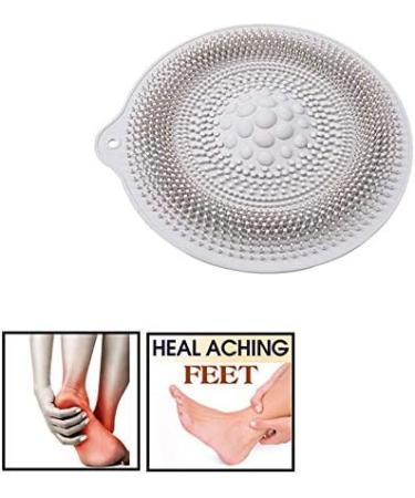 Desikixudy Foot Scrubber Pad Shower Spray Foot Remover Friction Cleaner SPA Pad - Buy Online on GoSupps.com
