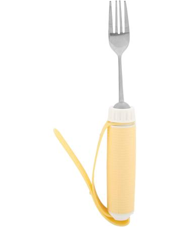 Ergonomic Utensils for Arthritis & Handicapped | Rotating Fork & Spoon for Elderly | Easy Grip Tableware - Buy Online on GoSupps.com