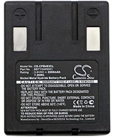 2000mAh Replacement Battery for SBC CL905 CL9601D CL960ID CL980ID - International Shipping Available - Buy Online on GoSupps.com