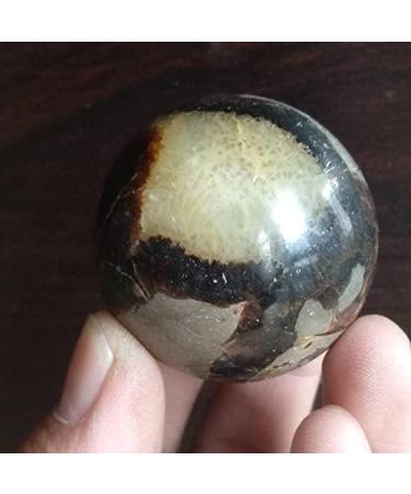 45mm Natural Gabbro Polished Ball Madagascar Calcium Feldspar Great Choice for Home Decoration Full of Texture - Buy Online on GoSupps.com
