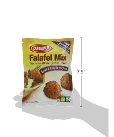 Osem Falafel Mix 6.3 oz - Pack of 12 | Authentic Vegan Snack - Buy Online on GoSupps.com