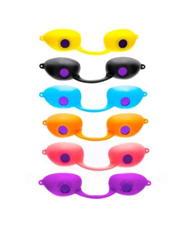 Podz Original Flex Tanning Goggles - Flexible Eyewear UV Eye Protection - 72 Pack Box