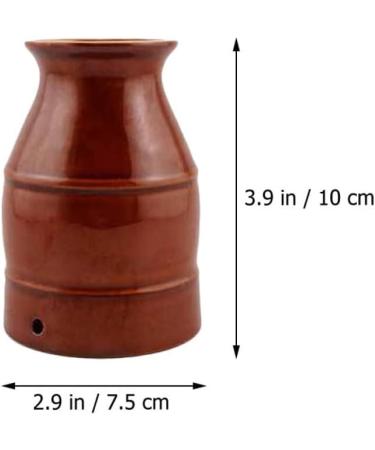 Gleavi 3 STK Cupping Moxibustion Glass - Ceramic Moxa Massage Cups for Pain Relief & Wellness - Buy Online on GoSupps.com