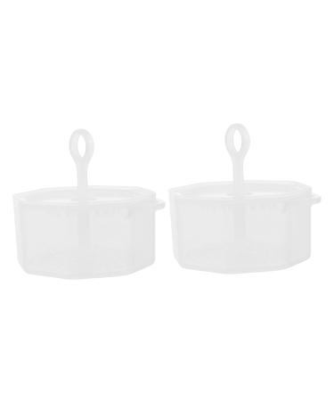 FRCOLOR 2Pc Dispenser Of Leche Bubbles Cleanser Foaming Cleanser Body Wash Foam Cup Bathroom Foam Cup For Skin Care Shower Gel Soap Abs White Face Travel