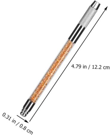  GLEAVI GLEAVI 1 x Crystal Embroidery Pen L piz De Cejas Bladee Tattoo Eyebrow Shape Pen Brown Eye Makeup Multi-Purpose Tattoo Pen - Buy Online on GoSupps.com