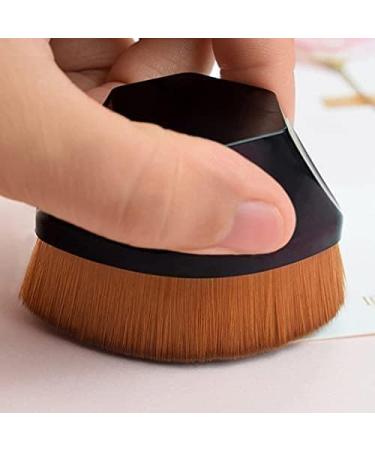 Flower-Shaped Foundation Brush 1PC Foundation Makeup Brush Face Blush Suitable for Mixed Liquid Cream or Flawless Powder Cosmetics Multifunctional Makeup Brush(Black) - Buy Online on GoSupps.com