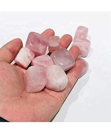 Natural Polished Rose Quartz Cube Tumbled Crystal Stones 10pc Obelisk - Buy Online on GoSupps.com