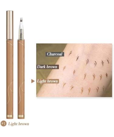 3PCS Double Tip Lower Lash Eyeliner Double Tip Lower Eyelash Pencil Waterproof Anti-Smudge Lashes Pencil Natural Lower Eyelashes Pen Super Slim Eye Liner (Light Brown) - Buy Online on GoSupps.com