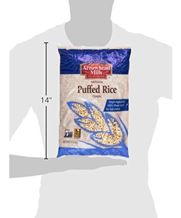 Arrowhead Mills Puffed Rice Cereal - 6 oz | Organic & Gluten-Free - Buy Online on GoSupps.com