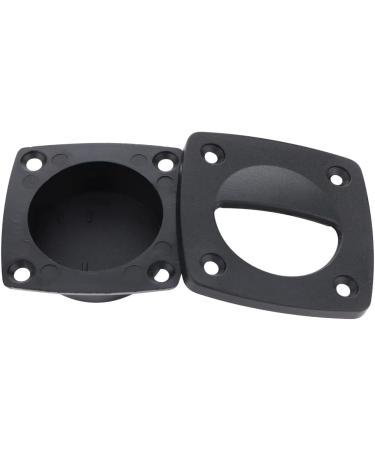 VTurboWay 4 Pcs Nylon Square Flush Pull Handle - Marine Boat Yacht Cabin Accessories - Black - Buy Online on GoSupps.com