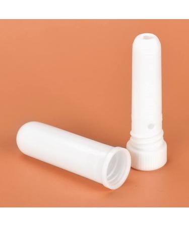 Healeved Peppermint Essential Oil + Bulk Nasal Inhaler Tubes - 5pcs White Aroma Diffuser Set - Buy Online on GoSupps.com