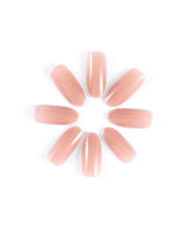 Brishow Dark Pink Artificial Nails - 24 Pcs Long Acrylic False Nail Tips for Women & Girls | International Shipping - Buy Online on GoSupps.com