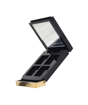 FRCOLOR 4grilles Palette de Fards Paupi res Vide avec Miroir et Compartiments Organisateur de Maquillage Portable pour Voyages et Quotidien