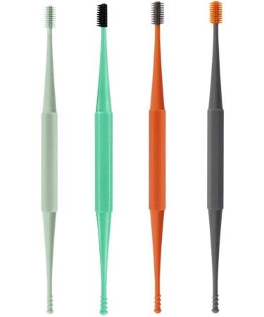 1Pcs Double-Sided Earpick Soft Silicone Rotating Ear Ear Ears Remover Clean Design Wax Pick Cleaner Tool V2A4 A7I0 Creative