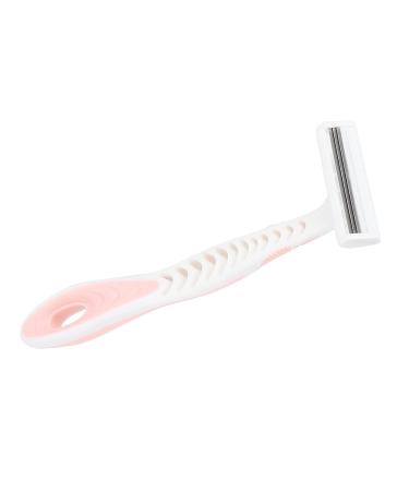 Portable Women's Stainless Steel Razor Cutter - Safe Manual Shaving Tool in Pink for Effortless Hair Removal - Buy Online on GoSupps.com