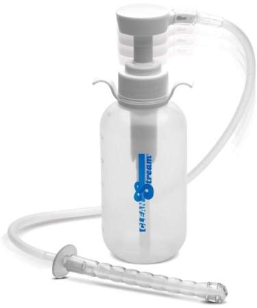Cleanstream Pump Action Enema Bottle with Nozzle - Quick & Effective Cleansing - Buy Online on GoSupps.com